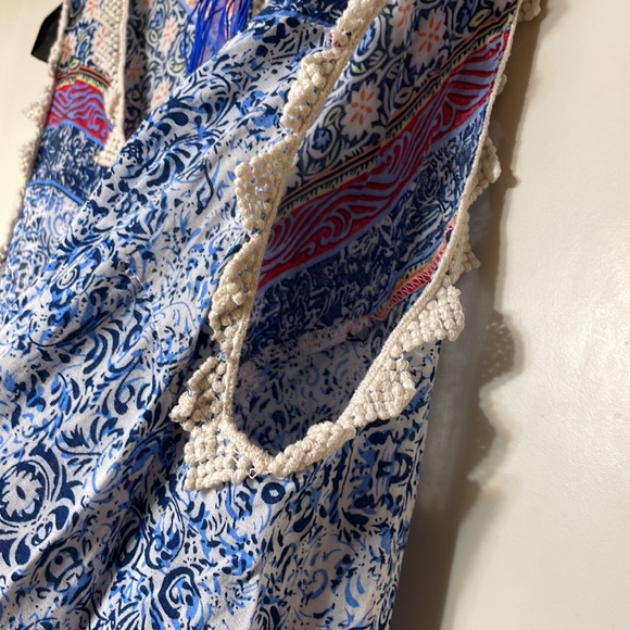 Bohemian Summer Dress with Necklace and Bracelet - Picture 4 of 10